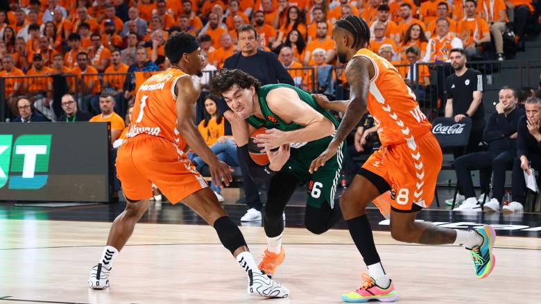 Βαλένθια - Παναθηναϊκός 81-64: Άδοξο τέλος και αποκλεισμός για το «τριφύλλι» από το Final Four