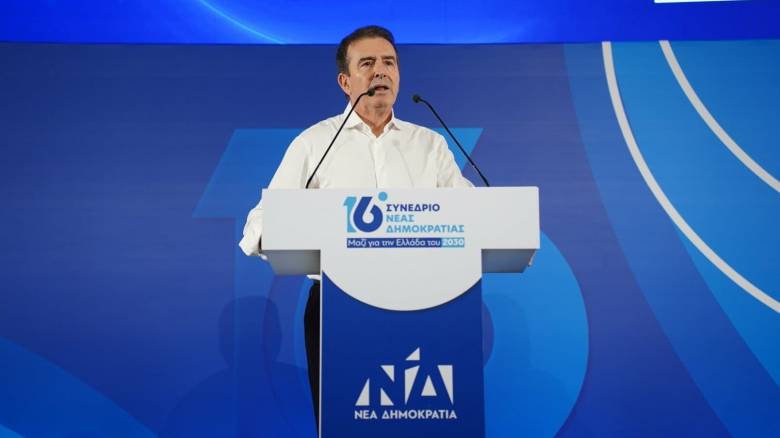 Χρυσοχοΐδης στο συνέδριο της ΝΔ: «Η ασφάλεια εμπεδώνεται κάθε μέρα όλο και περισσότερο»