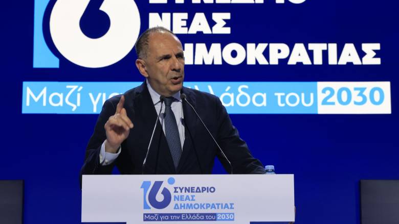 Γεραπετρίτης στο συνέδριο της ΝΔ: «Η Ελλάδα δείχνει την δύναμή της παντού»