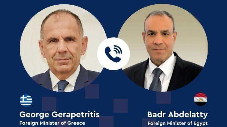 Τηλεφωνική επικοινωνία Γεραπετρίτη με τον Αιγύπτιο ΥΠΕΞ - Τι συζητήθηκε