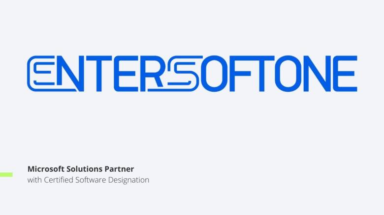 Η ENTERSOFTONE αποκτά την πιστοποίηση Solutions Partner with certified software