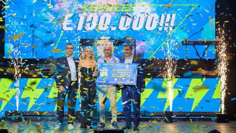 Η λαμπερή βραδιά νικητών του Instant Win - Όλα όσα έγιναν στο μοναδικό event της Allwyn