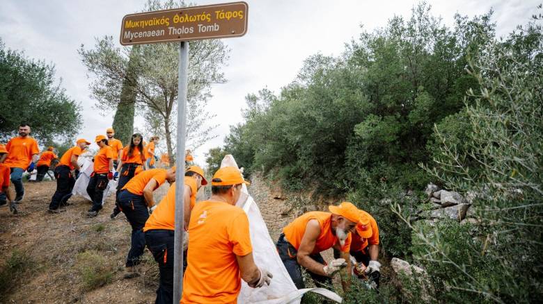 Cyclone Project: 4,8 εκατ. απορρίμματα απομακρύνθηκαν από αρχαιολογικούς χώρους από το 2024