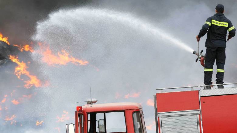 Φωτιά σε αγροτοδασική έκταση στην Πέλλα - Μεγάλη κινητοποίηση της Πυροσβεστικής