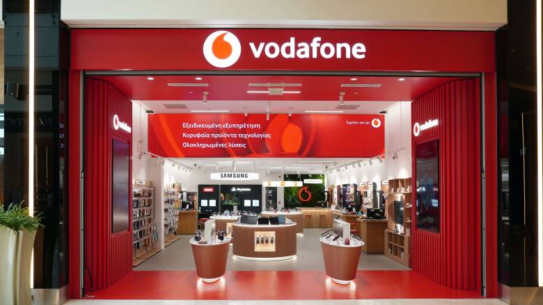 Η Vodafone μετασχηματίζει τα καταστήματά της με επένδυση άνω των €15 εκατ.