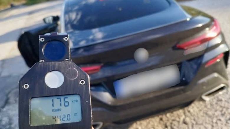 Συνελήφθη 64χρονος οδηγός που έτρεχε με 176 χλμ/ώρα στην Εθνική Οδό Αθηνών - Ευζώνων
