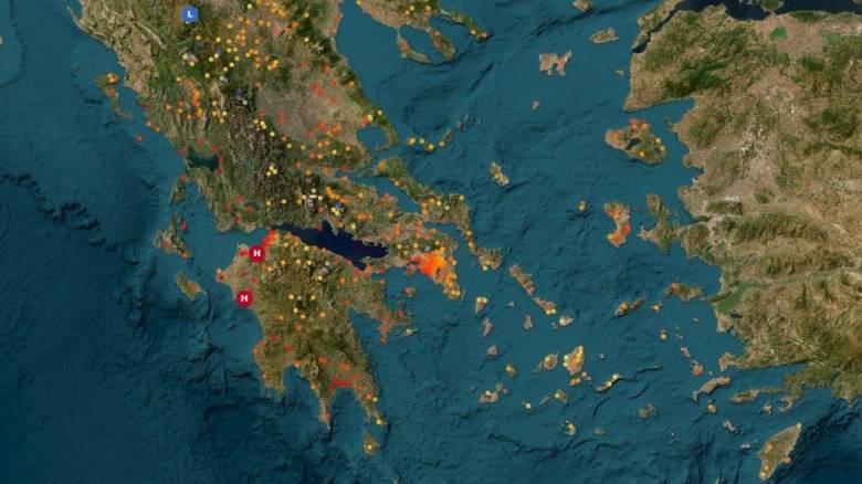 Pyromet: Η online πλατφόρμα του Meteo που υπολογίζει τους δείκτες κινδύνου πυρκαγιάς