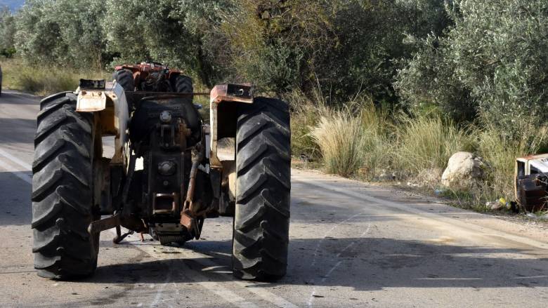 Νεκρός αγρότης που καταπλακώθηκε από τρακτέρ στην Κρήτη