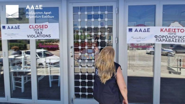 Στοχευμένοι έλεγχοι της ΑΑΔΕ στην Ανατολική Αττική – Παραβάσεις σε 1 στις 2 επιχειρήσεις