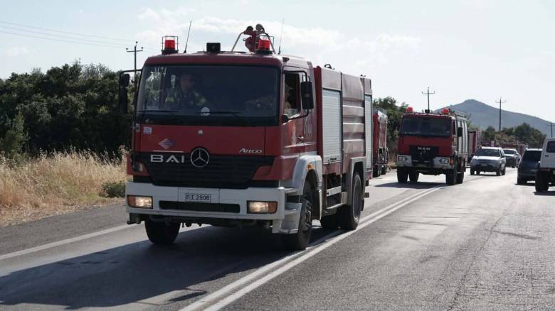 Χάρτης πρόβλεψης πυρκαγιών: «Κίτρινος συναγερμός» σε 29 περιοχές της χώρας για αύριο Τετάρτη (8/07)