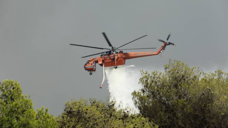 Συναγερμός για πυρκαγιά στο Δελβινάκι Ιωαννίνων - Σηκώθηκαν τρία ελικόπτερα