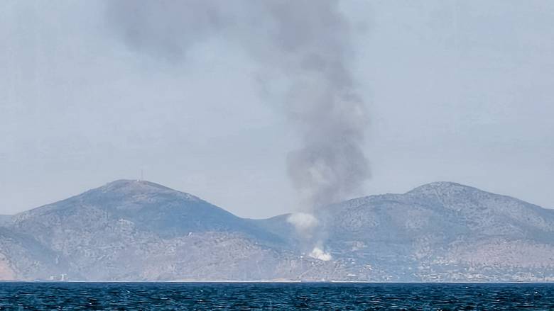 Φωτιά σε δασική έκταση στα Σελίνια Σαλαμίνας - Ενίσχυση δυνάμεων, μήνυμα από το 112 για απομάκρυνση