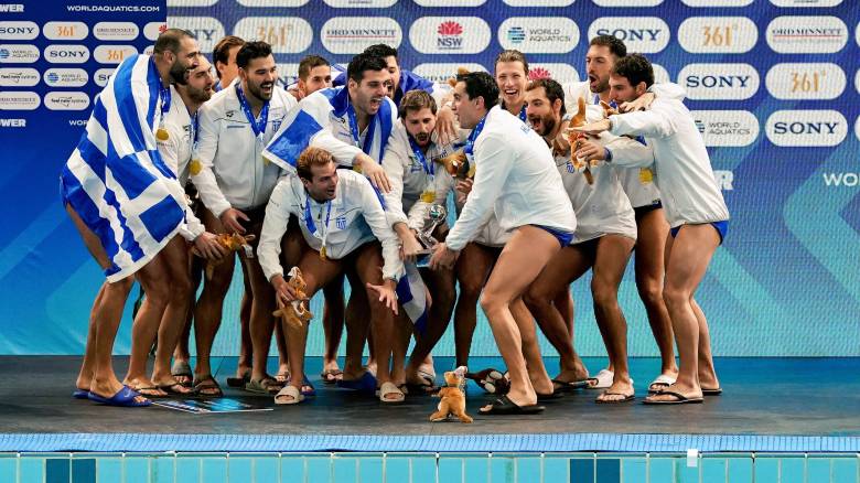 Πανηγυρική επιστροφή της Εθνικής Πόλο Ανδρών στην Ελλάδα: «Έχουμε δίψα να συνεχίσουμε»