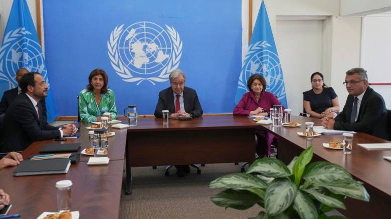 Κύπρος: Κρίσιμη τριμερής Γκουτέρες με Χριστοδουλίδη και Ερχιουρμαν