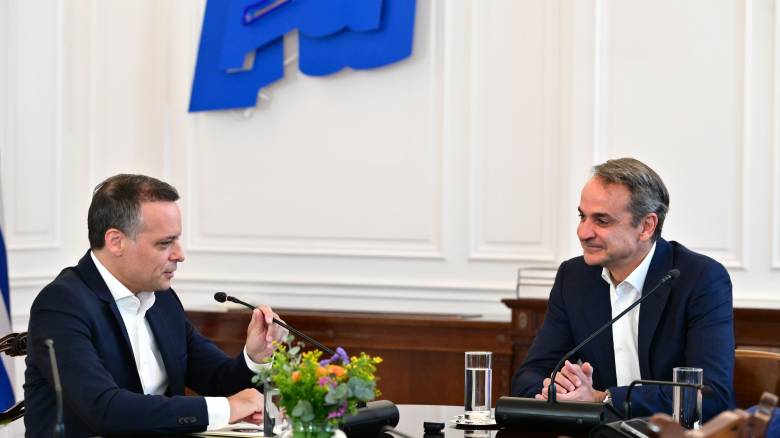 Συνάντηση Μητσοτάκη με Δούκα: Στην ατζέντα η ευρωπαϊκή προεδρία του 2027 και τα έργα υποδομής στην Α