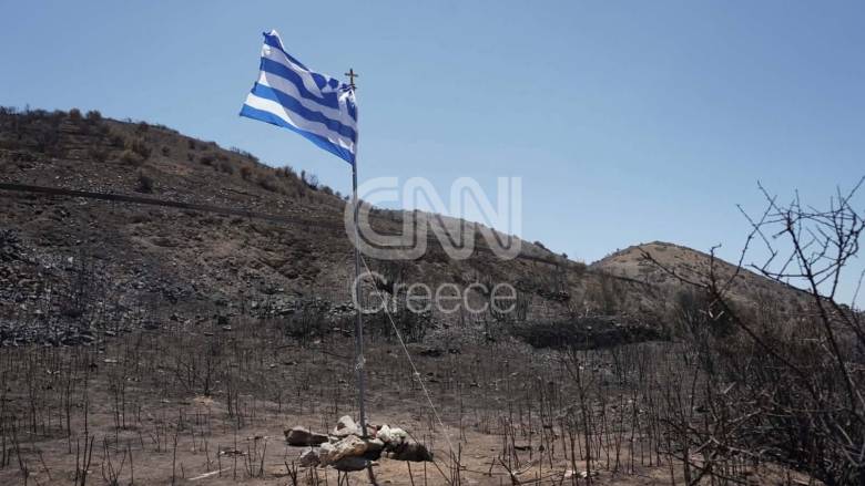 «Έχουν καεί τα πάντα», «δυστυχία»: Οδοιπορικό του CNN Greece στα καμένα χωριά του Ρεθύμνου