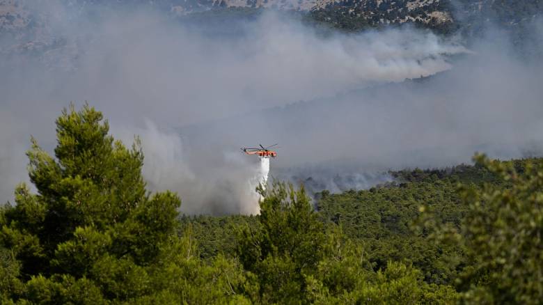 Βίντεο ντοκουμέντο από τη σύγκρουση των δύο ελικοπτέρων στην Ψάθα