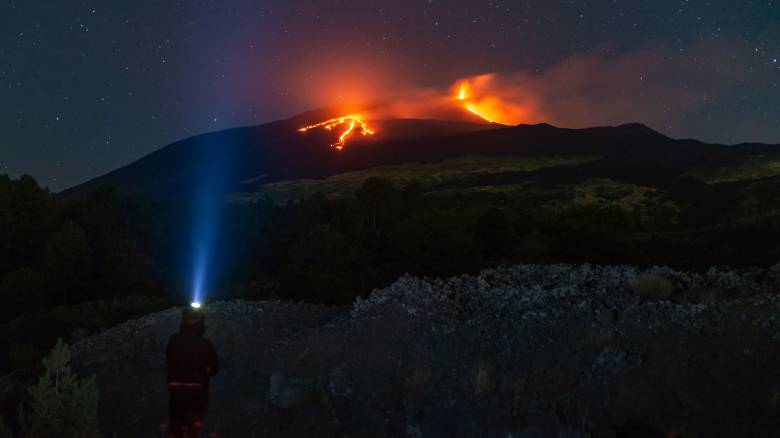Αίτνα: Το ηφαιστειακό νέφος διέσχισε τη Μεσόγειο και έφτασε ως τη Λιβύη - Δορυφορική εικόνα