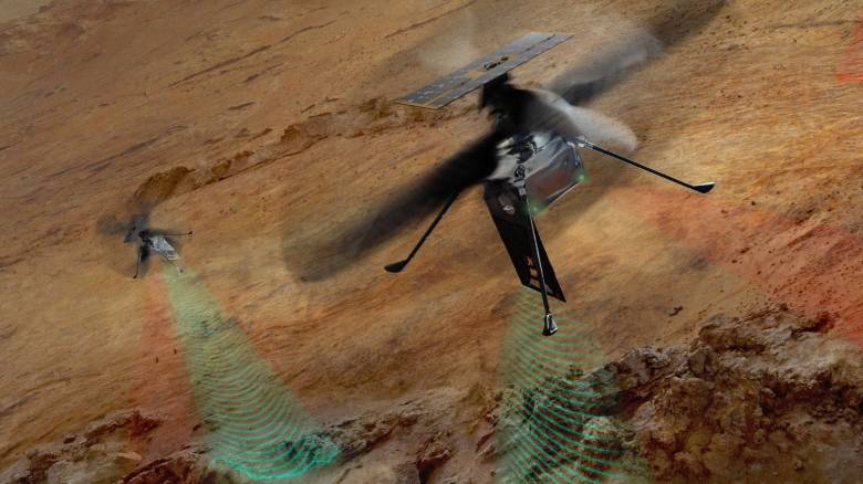 SkyFall: Η NASA αποκάλυψε τα ελικόπτερα που θέλει να χρησιμοποιήσει στον πλανήτη Άρη