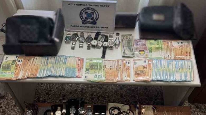 Συμμορία διέρρηξε 25 σπίτια στην Πάρο - Βίντεο από την επιχείρηση της ΕΛ.ΑΣ.