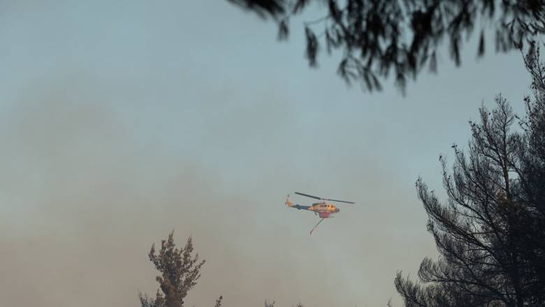 Συναγερμός για φωτιά στη Νέα Προποντίδα - Στο σημείο ένα ελικόπτερο