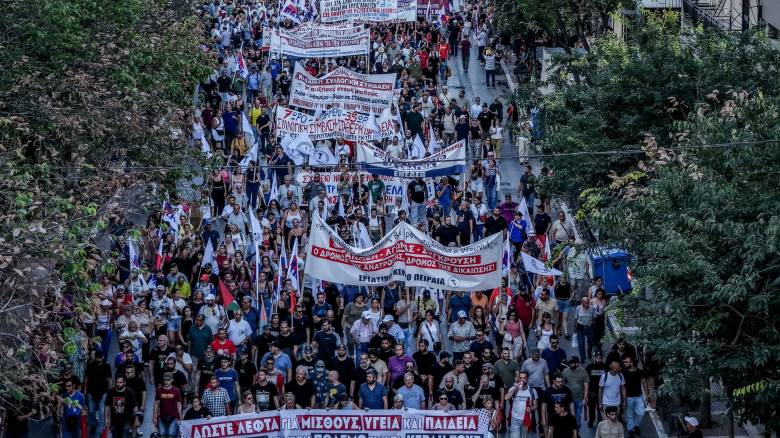ΔΕΘ: Μαζικές συγκεντρώσεις στο κέντρο της Θεσσαλονίκης - 175 έλεγχοι, 13 προσαγωγές, έξι συλλήψεις