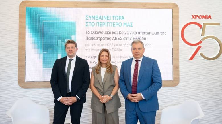 Το αποτύπωμα 95 ετών της Παπαστράτος στην οικονομία, τις επενδύσεις και τις εξαγωγές