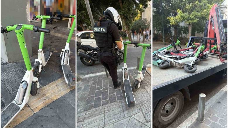 Πατίνια: Συνεχίζονται οι παραβάσεις - Σχεδόν 500 πρόστιμα στην Αττική σε ένα 24ωρο