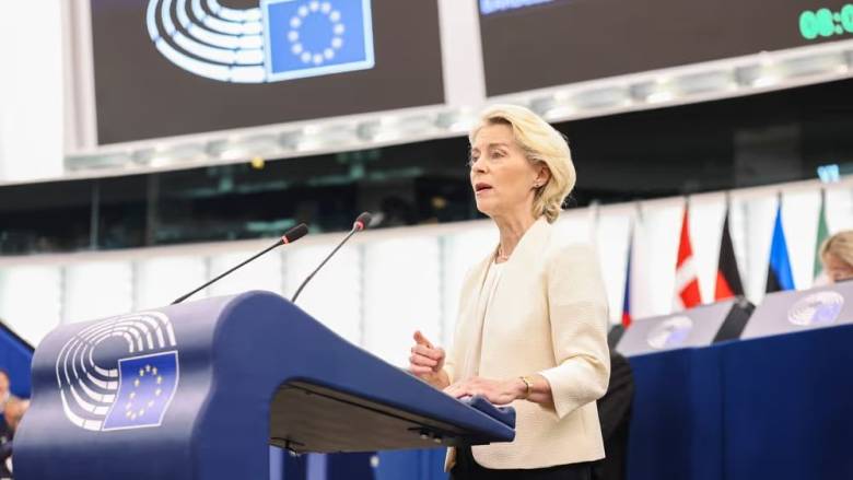 Live η ομιλία της Φον ντερ Λαιεν: Η ενότητα βασική προϋπόθεση για την ασφάλεια και την κυριαρχία