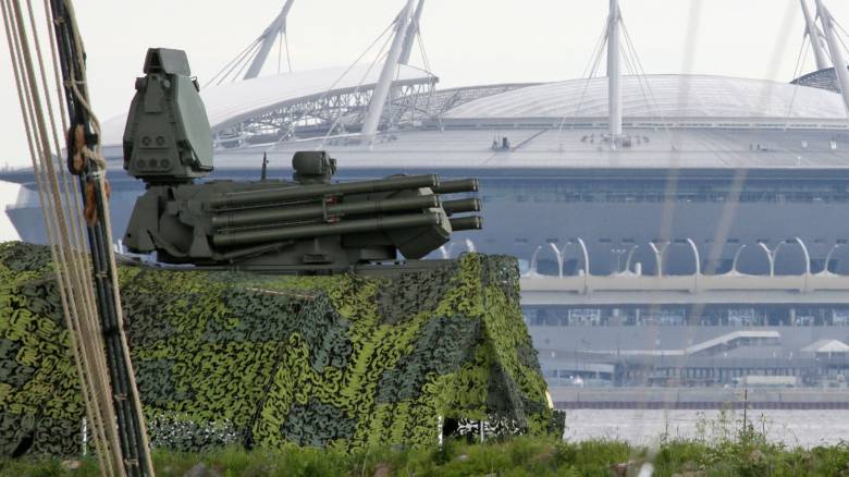 Πυραυλικά συστήματα Pantsir στους δρόμους της Μόσχας μετά τα μαζικά ουκρανικά πλήγματα