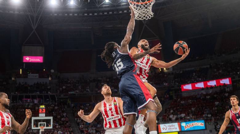 Μπασκόνια - Ολυμπιακός 89-106: Άνετη επικράτηση των «ερυθρολεύκων» με σούπερ Ντόρσεϊ - Βεζένκοφ