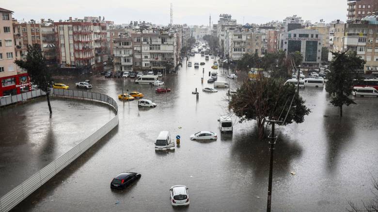 Βροχή 27 ετών μέσα σε 24 ώρες έπεσε στην Τουρκία