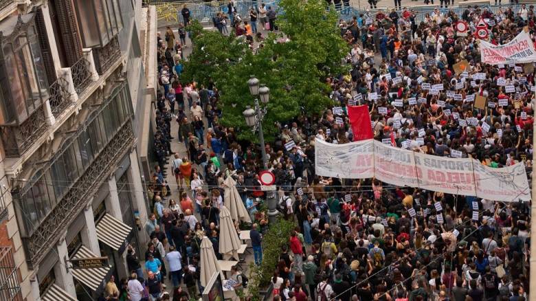 Ισπανία: Νέες διαδηλώσεις για τη στεγαστική κρίση