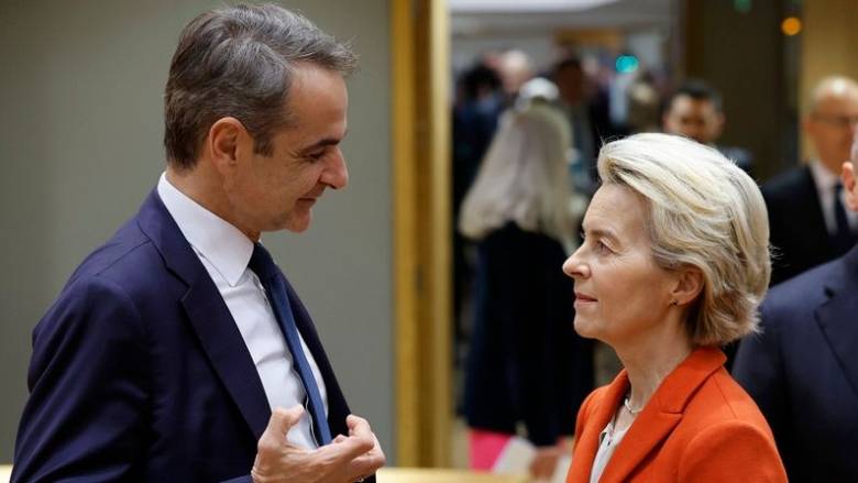 «Face to face» πίεση Μητσοτάκη σε Φον Ντερ Λάιεν για τα καύσιμα - Ράπισμα στην Τουρκία από MED9
