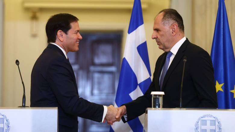 Γεραπετρίτης - Ρούμπιο: Ενεργειακή και αμυντική συνεργασία, νέο μνημόνιο κατά της τρομοκρατίας