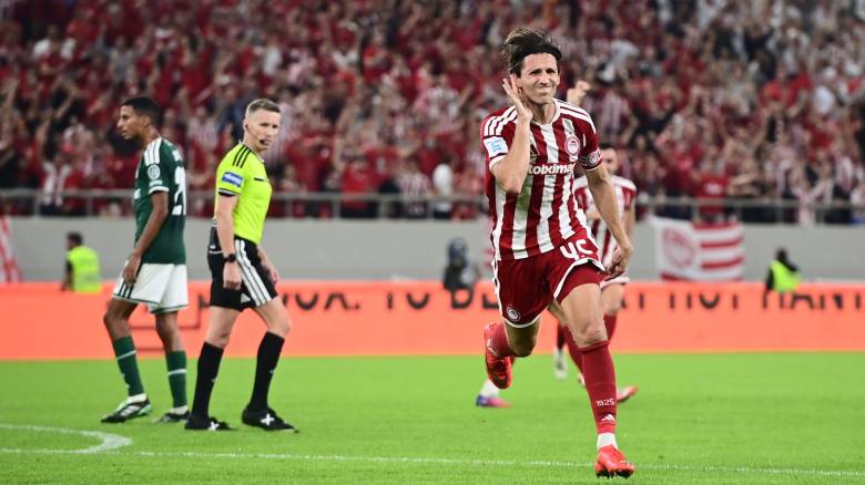 Ολυμπιακός - Παναθηναϊκός 1-0: Το γκολ του Ρέτσου έκρινε το ντέρμπι στην επανέναρξη της Super League