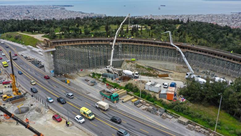 Θεσσαλονίκη: Κλείνει απόψε τμήμα του Περιφερειακού λόγω Flyover – Οι κυκλοφοριακές ρυθμίσεις