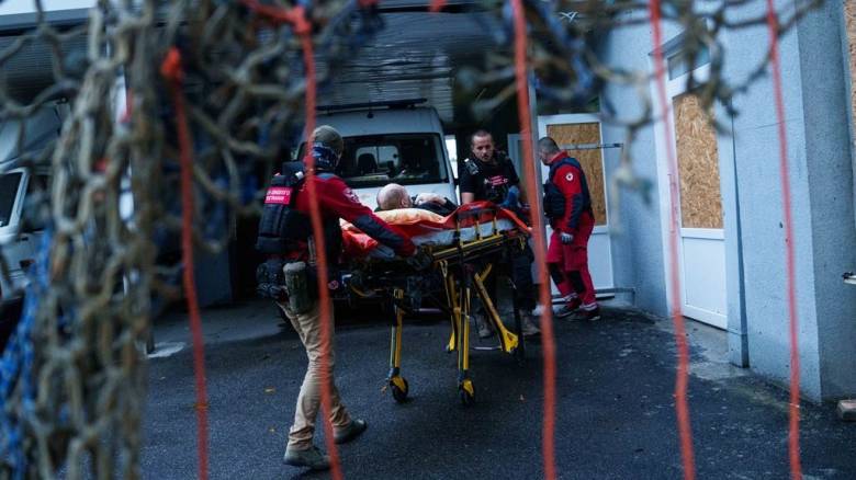 Κάτοικοι, που απομακρύνθηκαν από το Ολέσκι, έφθασαν στη Λευκορωσία καθ' οδόν προς την Ουκρανία