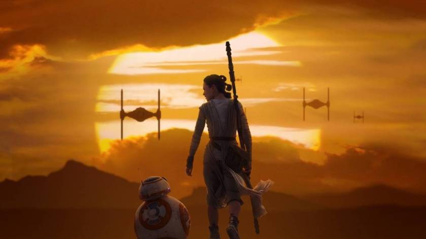 "Star Wars: The Force Awakens" is unquestionably the best Star Wars movie we've seen in 30 years, and an undeniably entertaining ride. Rey and BB-8 are having the time of their life rebranding the most important space opera ever. Join them and may the For