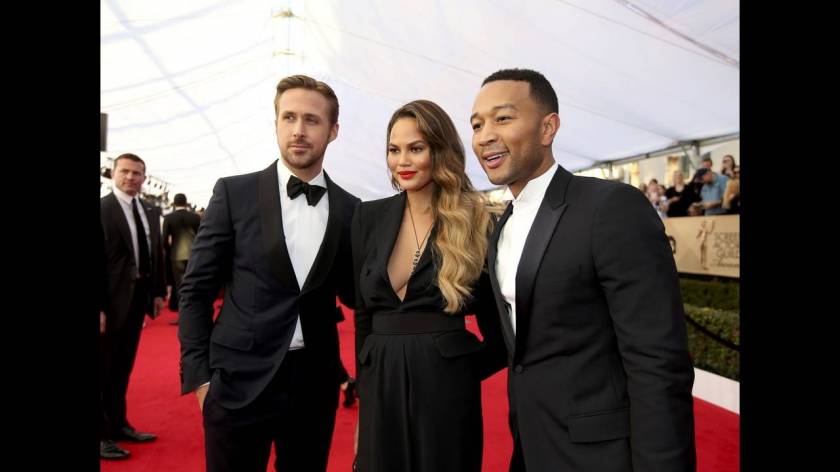 Ryan Gosling, Chrissy Tiegen, John Legend