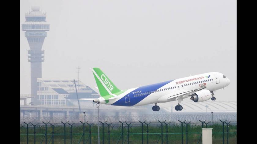 Το παρθενικό ταξίδι του C919