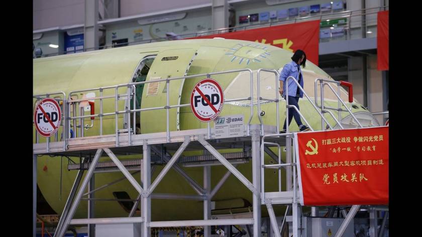 Το παρθενικό ταξίδι του C919