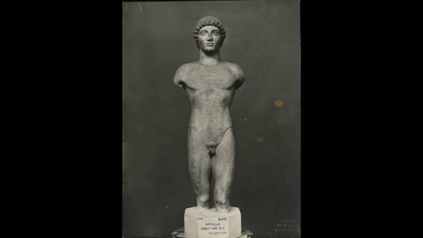 Ο Απόλλων της Ανάφης στο Βρετανικό Μουσείο