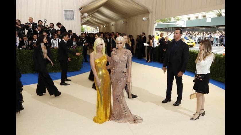 Donatella Versace & Kylie Jenner