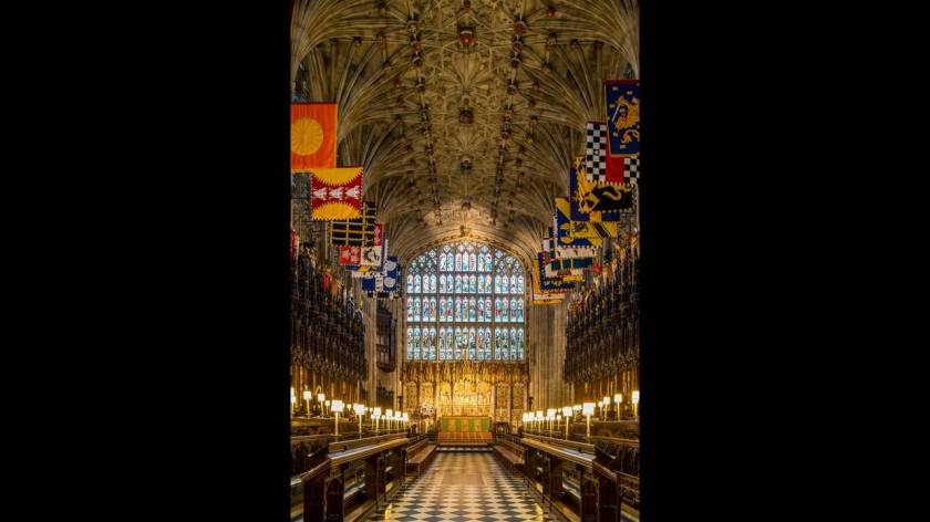 Ο Καθεδρικός του Αγίου Γεωργίου (St George's Chapel) στο κάστο του Ουίνδσορ
