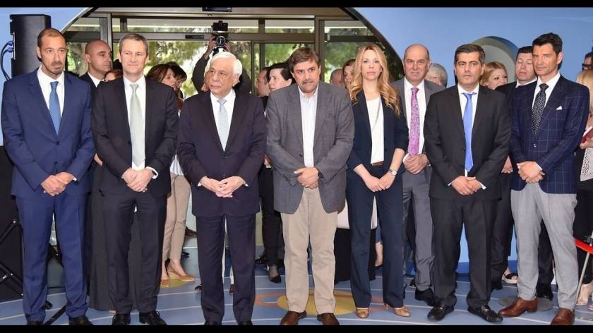 Κοινός Διοικητής των Διασυνδεόμενων Παιδιατρικών Νοσοκομείων Εμμανουήλ Παπασάββας, o Διευθύνων Σύμβουλος του ΟΠΑΠ Ντάμιαν Κόουπ, o Πρόεδρος της Δημοκρατίας Προκόπιος Παυλόπουλος, ο Υπουργός Υγείας Ανδρέας Ξανθός, η Αναπληρώτρια Διοικητής του Παιδιατρικού