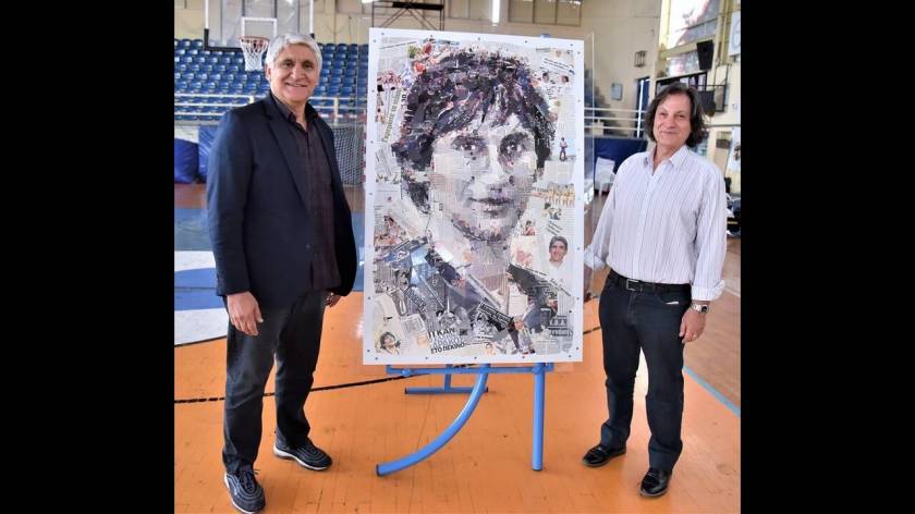 Ο Παναγιώτης Γιαννάκης με τον Χρήστο Καλούδη, Πρόεδρο της ΟΣΕΚΑ