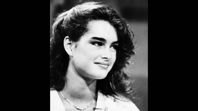 1981, Λος Άντζελες. Η ηθοποιός και μοντέλο Μπρουκ Σιλντς καλεσμένη στην τηλεοπτική εκπομπή του NBC «Today».