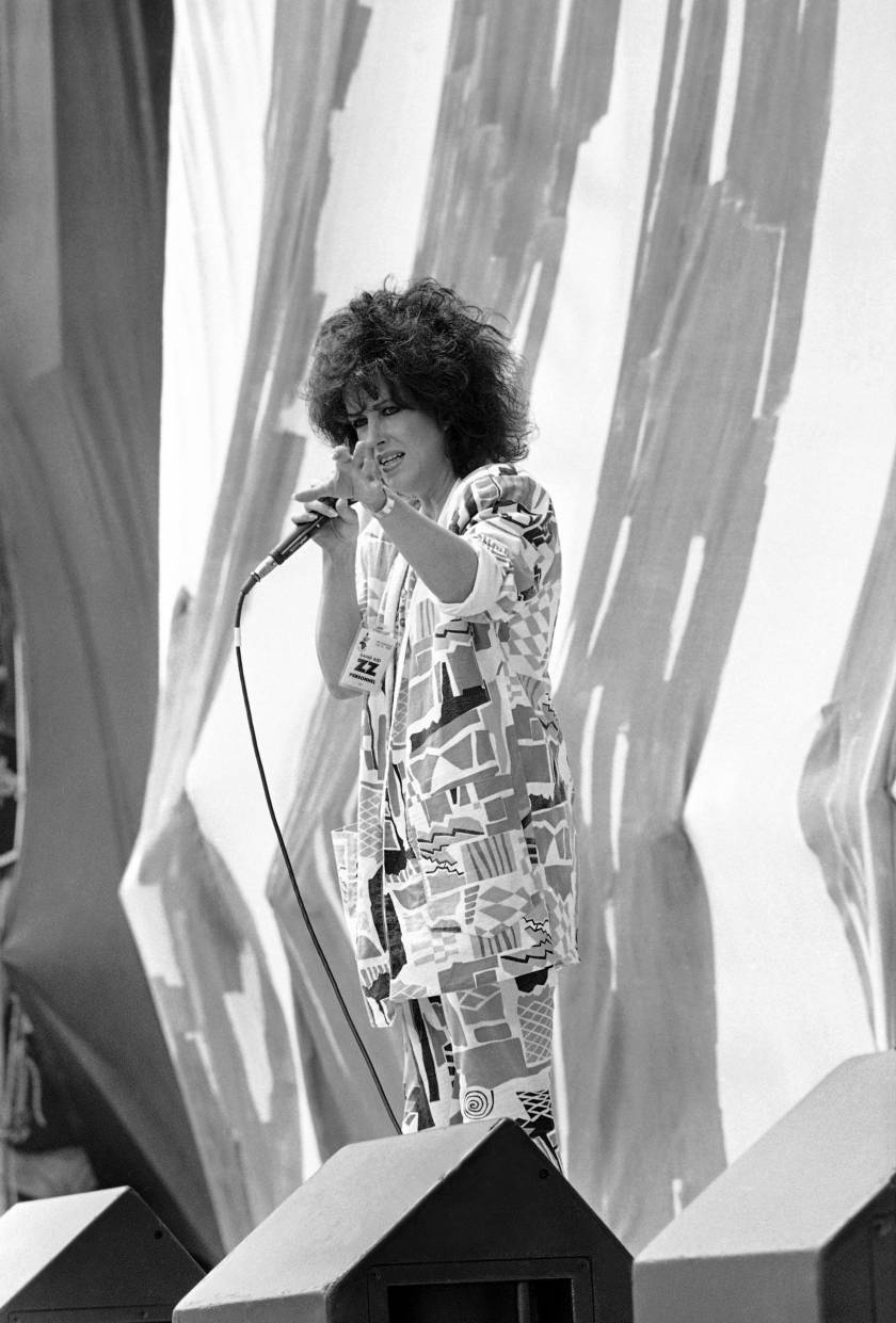 Grace Slick, live aid