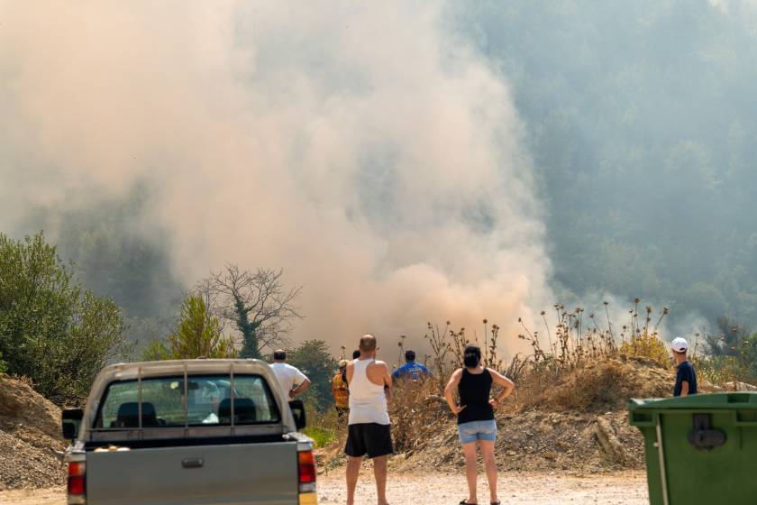 ΦΩΤΙΑ ΣΤΟ ΓΕΡΑΚΙ ΑΜΑΛΙΑΔΑΣ (EUROKINISSI/ILIALIVE.GR ΓΙΑΝΝΗΣ ΣΠΙΡΟΥΝΗΣ)